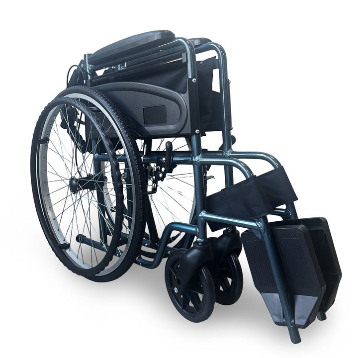 Carrozzina manuale in alluminio KSM-203 Plus KS Med (4)