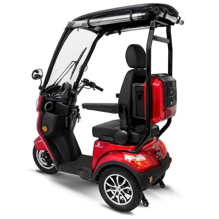 Rolektro Deisla DS3 – Triciclo Elettrico Coperto con Tettuccio 25 km/h