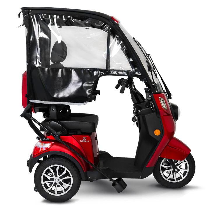 Rolektro Deisla DS3 – Triciclo Elettrico Coperto con Tettuccio 25 km/h