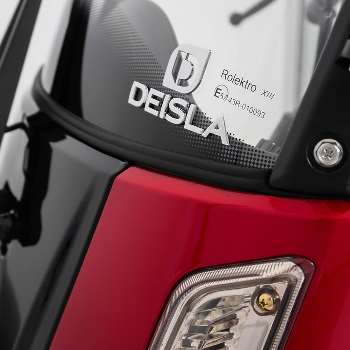Rolektro Deisla DS3 – Triciclo Elettrico Coperto con Tettuccio 25 km/h