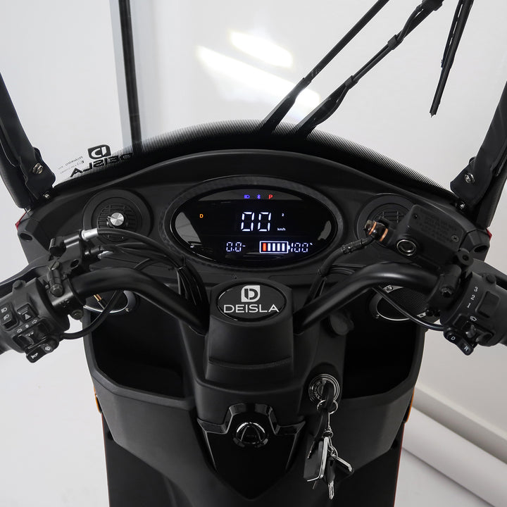 Rolektro Deisla DS3 – Triciclo Elettrico Coperto con Tettuccio 25 km/h