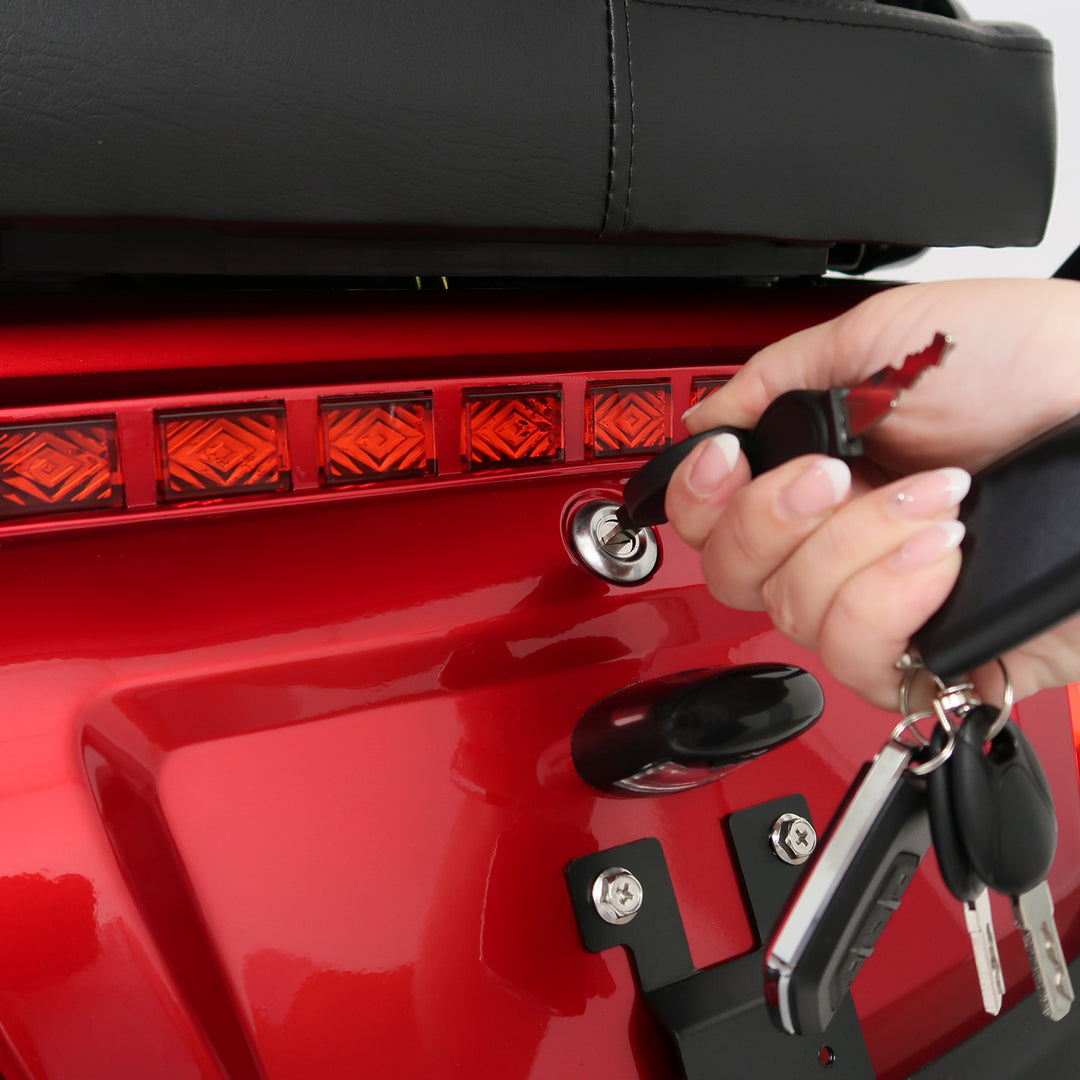 Rolektro Deisla DS3 – Triciclo Elettrico Coperto con Tettuccio 25 km/h