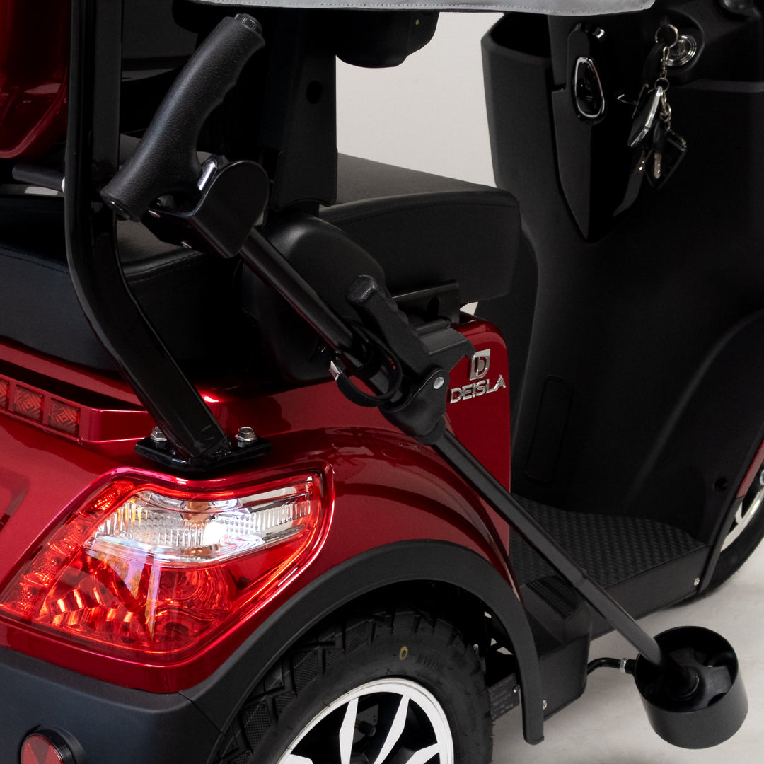 Rolektro Deisla DS3 – Triciclo Elettrico Coperto con Tettuccio 25 km/h
