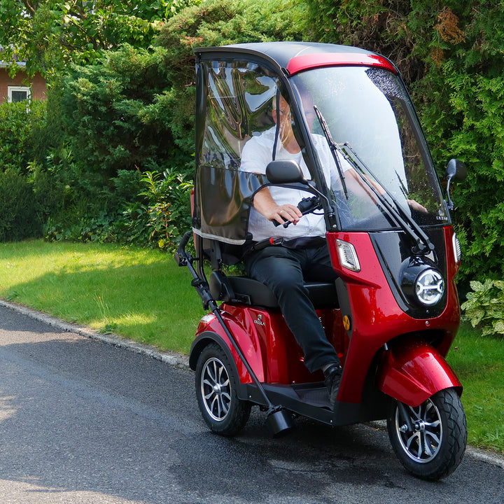 Rolektro Deisla DS3 – Triciclo Elettrico Coperto con Tettuccio 25 km/h