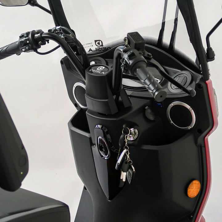 Rolektro Deisla DS4 – Scooter Elettrico 4 Ruote Coperto 15/25 km/h