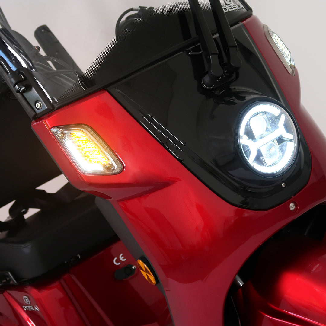 Rolektro Deisla DS4 – Scooter Elettrico 4 Ruote Coperto 15/25 km/h