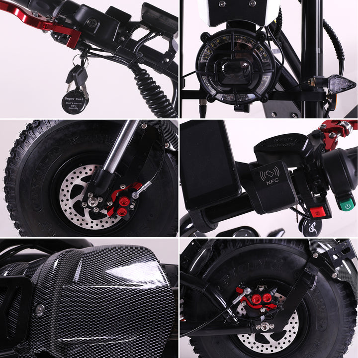 Rolektro Maximus E-Cruiser 45 – Scooter Elettrico Sportivo 3000W