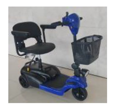 Scooter Elettrico 3 Ruote per Anziani e Disabili KSM-913 8 km/h